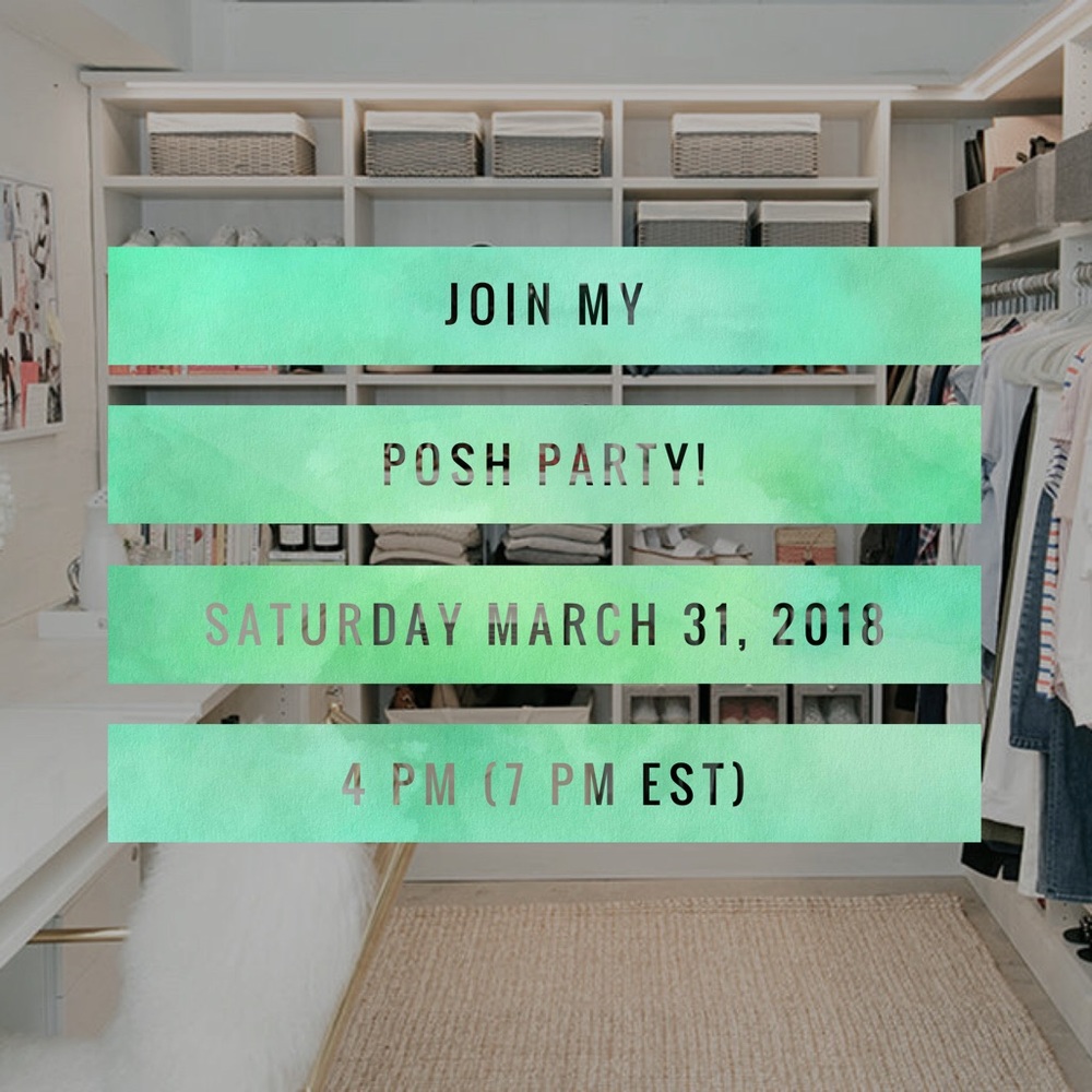 Poshmark PARTY!! 🎉 3/31/18